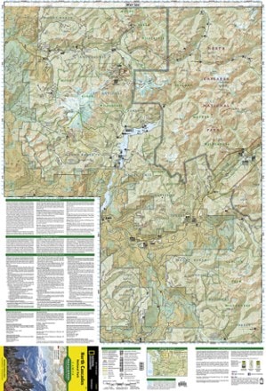 North cascades national discount park hiking map
