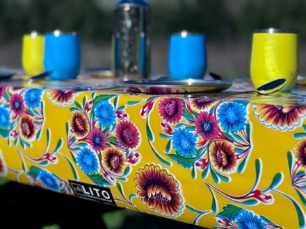 LITO: Luxury in the Outdoors Outdoor Tablecloth 3