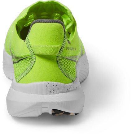 Saucony Kinvara 14 Road-Running Shoes - Men's Back view (Citron/Black)