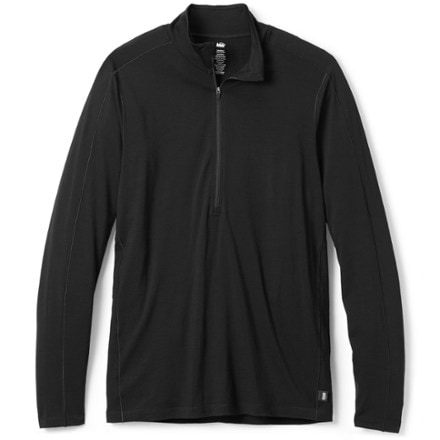 REI Co-op Merino 185 Long-Sleeve Half-Zip Base Layer Top - Men's 4
