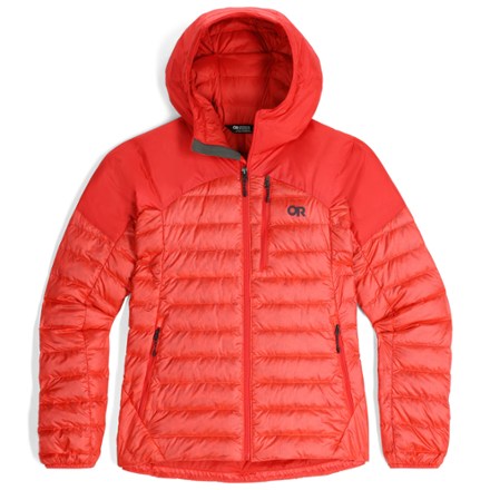 Outdoor Research Women's Helium Down Hoodie  Red M