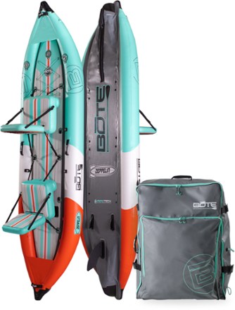 Bote Zeppelin Aero Classic Inflatable Tandem Sit-On-Top Kayak - 12'6" 2