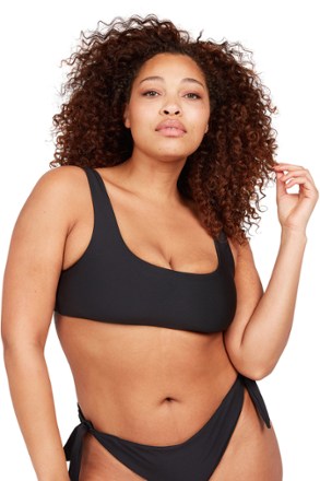 VOLCOM Simply Seamless Back Tie Swimsuit Top - Women