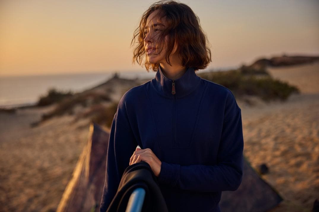 Location Image for Dhyan Quarter Zip - Women's