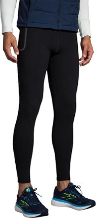  Brooks Momentum Thermal Tights Black XS : Clothing