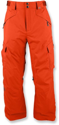 north face orange pants