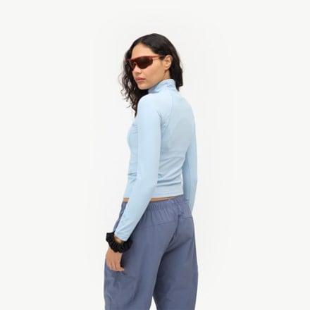 Halfdays Julie Ribbed Quarter-Zip Top - Women's 1