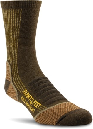 Farm to Feet Damascus Light Targeted Cushion 3/4 Crew Socks 0