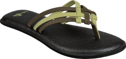 yoga salty flip flop