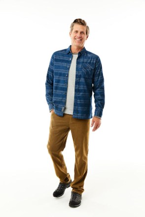 Royal Robbins Covert Cord Organic Cotton Stripe Long-Sleeve Shirt - Men's 4