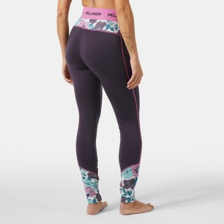 Helly Hansen LIFA Merino Midweight Graphic Base Layer Pants - Women's 2