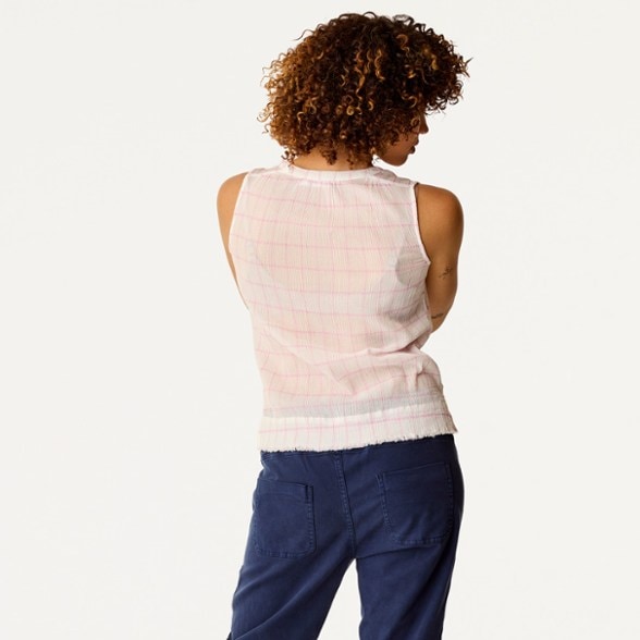 On Body Image of color Hot Pink Plaid