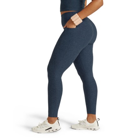 Beyond Yoga Spacedye Out of Pocket High-Waisted Midi Leggings - Women's 7