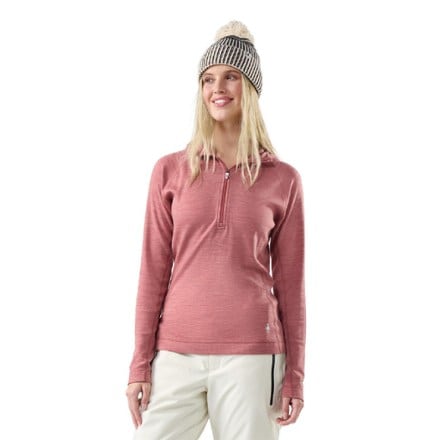 Smartwool Classic Thermal Merino Half-Zip Base Layer Hoodie - Women's 0