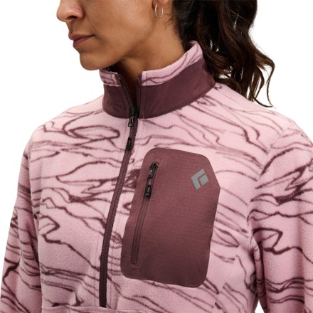 Black Diamond Rift Half-Zip Fleece Jacket - Women's 4