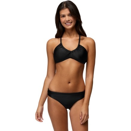 prAna Reef Break Adjustable Swimsuit Top - Women's BLACK (Bottoms not included)