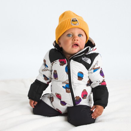 The North Face 1996 Retro Nuptse Down Print One-Piece - Infants' 1