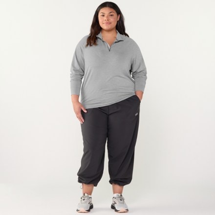 REI Co-op Active Pursuits Long-Sleeve Quarter-Zip Pullover - Women's 9