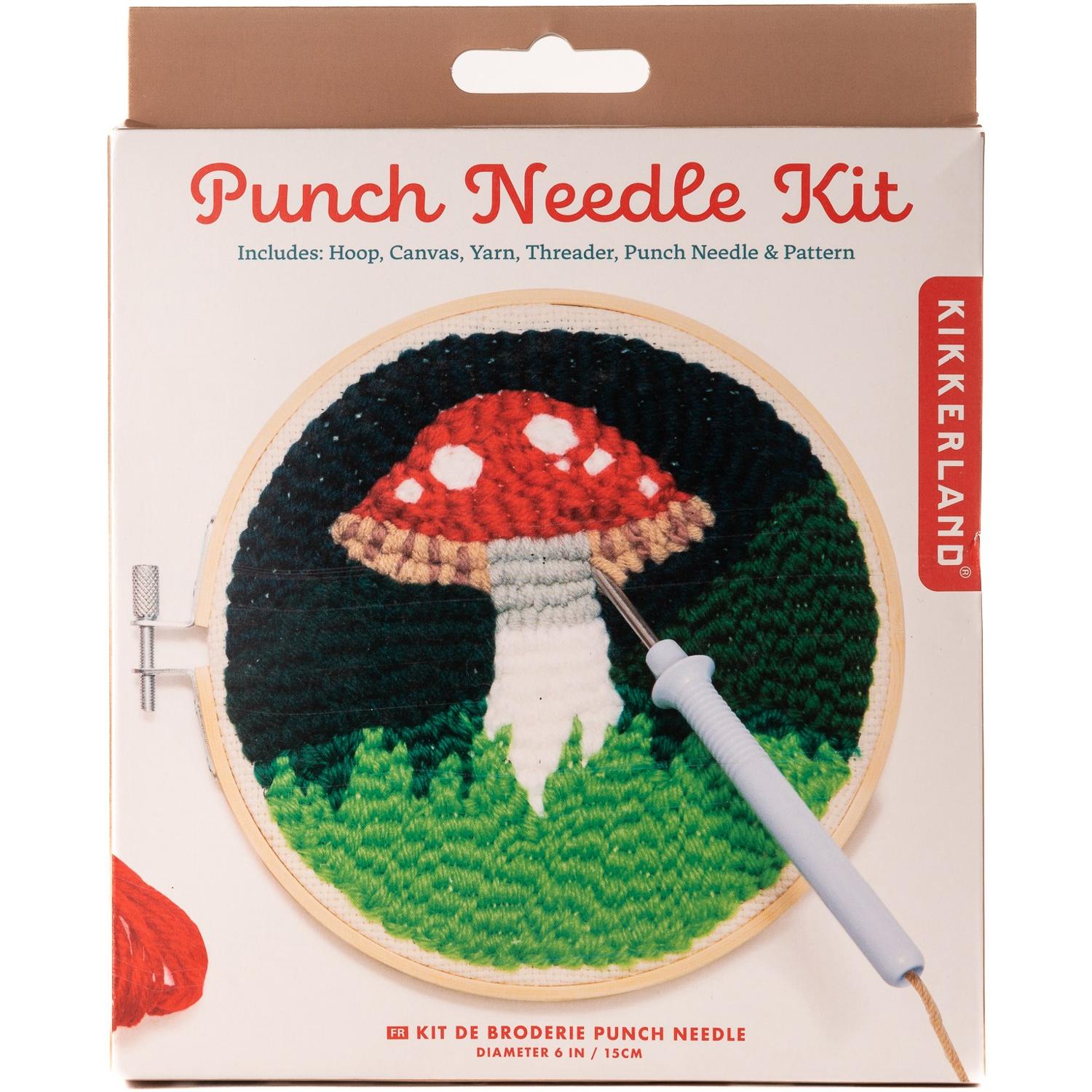 Mushroom Punch Needle Kit