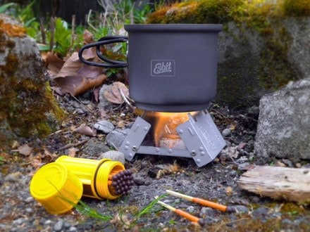 Esbit Pocket Stove with 12 x 14 g Solid Fuel Tablets 4
