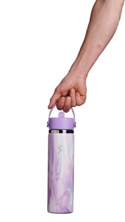 Hydro Flask Wide-Mouth Vacuum Water Bottle with Flex Straw Cap - 24 fl. oz. 2