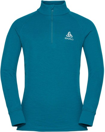 Odlo Active Warm Eco Long-Sleeve Half-Zip Turtleneck Top - Kids' 0