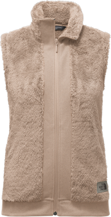 the north face women's furry fleece vest