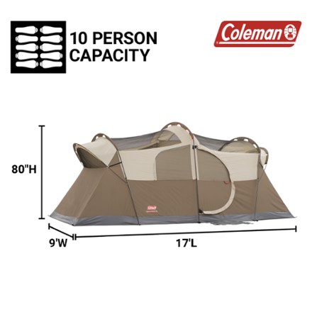 Coleman WEATHER MASTER 10 テント Coleman WeatherMaster 10-Person Tent | REI Co-op