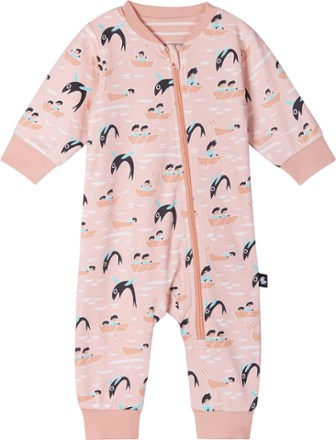 Reima Moomin Sovare Organic Cotton Reversible Baby Onesie - Infants' 0