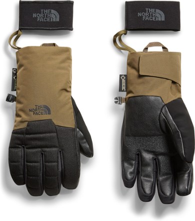 green north face gloves