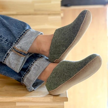 glerups Model B Slip-On Slippers - Women's 4