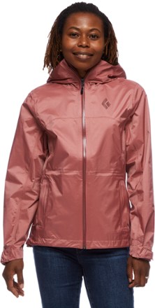 Black Diamond TreeLine Stretch Shell Rain Jacket - Women's 1