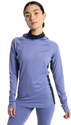 Burton Midweight X Base Layer Long Neck Hoodie - Women's 1