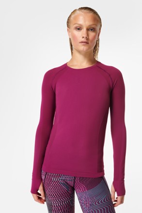 Sweaty Betty Athlete Seamless Workout Long-Sleeve Top - Women