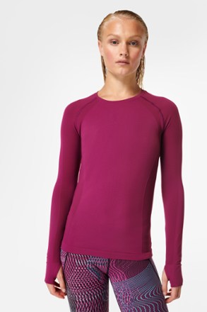 Sweaty Betty Athlete Seamless Workout Long-Sleeve Top - Women's