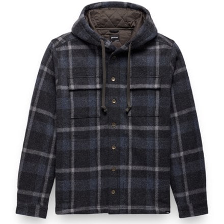 prAna Asgard Hooded Flannel Shirt Jacket - Men's 0