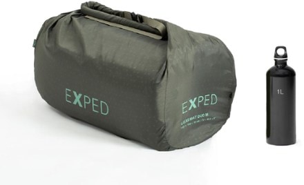 Exped LuxeMat Duo Sleeping Pad Water bottle not included