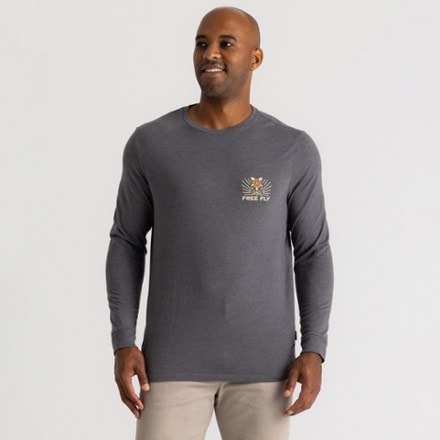 Free Fly Mellow Meadow Long-Sleeve Shirt - Men's 0