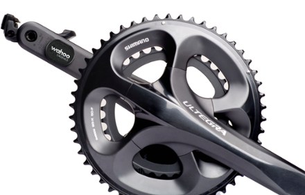 RPM Cadence sensor mounted on a crank