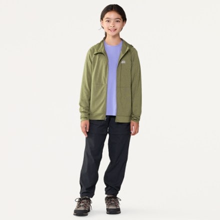 REI Co-op Sahara Shade Full-Zip Hoodie - Kids' 6
