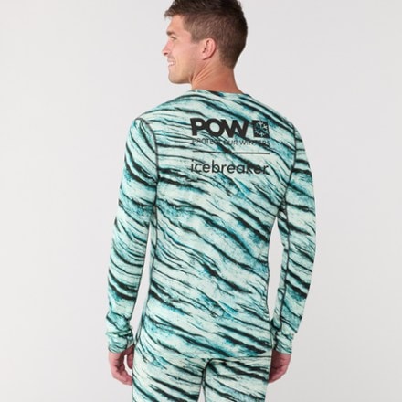 Icebreaker Icebreaker x Protect Our Winters 200 Oasis Long-Sleeve Crew Base Layer Top - Men's 2