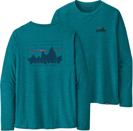 Patagonia Capilene Cool Daily Graphic Long-Sleeve Shirt - Men's 4