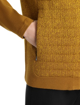Icebreaker ZoneKnit Insulated Fleece Vest Into the Deep - Men's 5
