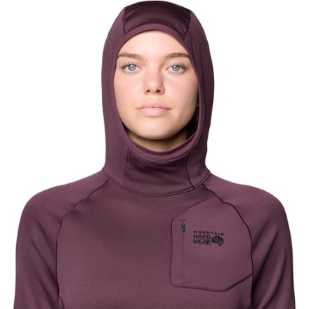 Mountain Hardwear Up First Tech Fleece Pullover Hoody - Women's 5