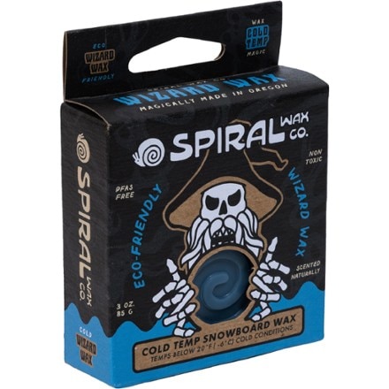 Spiral Wax Co. Wizard Wax Cold-Temp Snowboard Wax 0