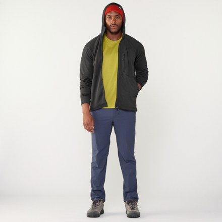 Fjallraven Abisko Grid Fleece Hoodie - Men's | REI Co-op