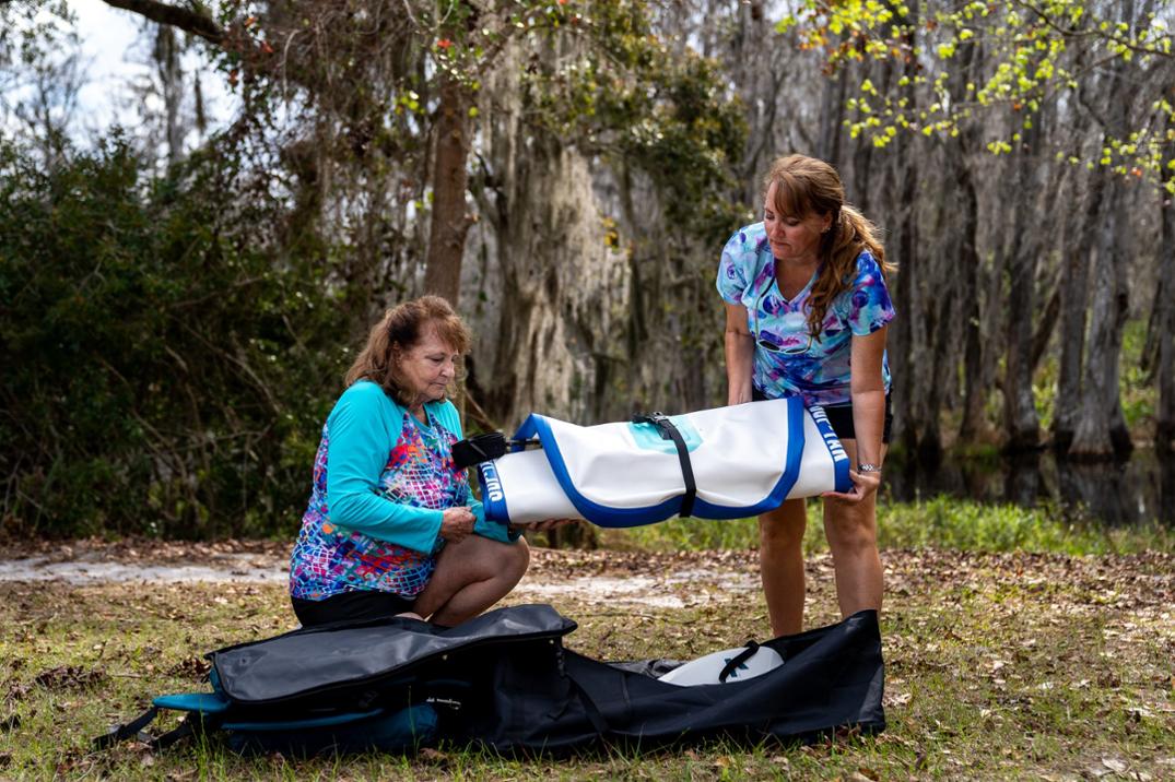 Location Image for Beach SUP-Yak Inflatable Stand Up Paddle Board with Paddle - 10'6"
