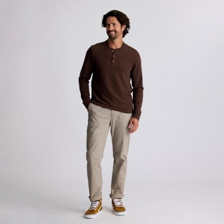 Free Fly Waffle Long-Sleeve Henley Shirt - Men's 2