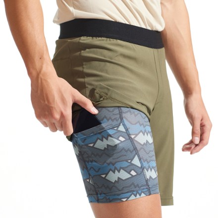 PEARL iZUMi Prospect 2/1 Bike Shorts with Liner - Men's 7