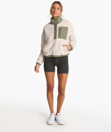 Vuori Cozy Sherpa Fleece Popover - Women's 3